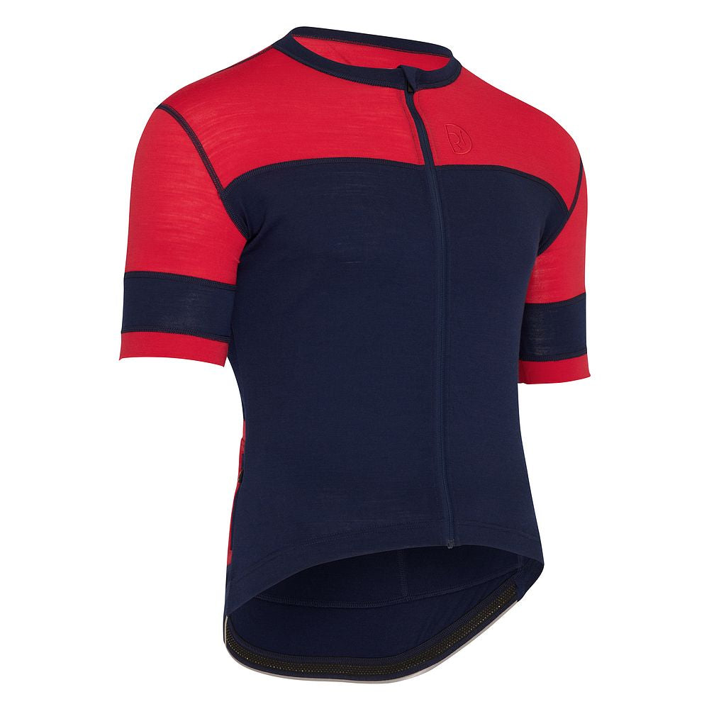 Mens Barbondale II Jersey (Navy/Red) (studio)