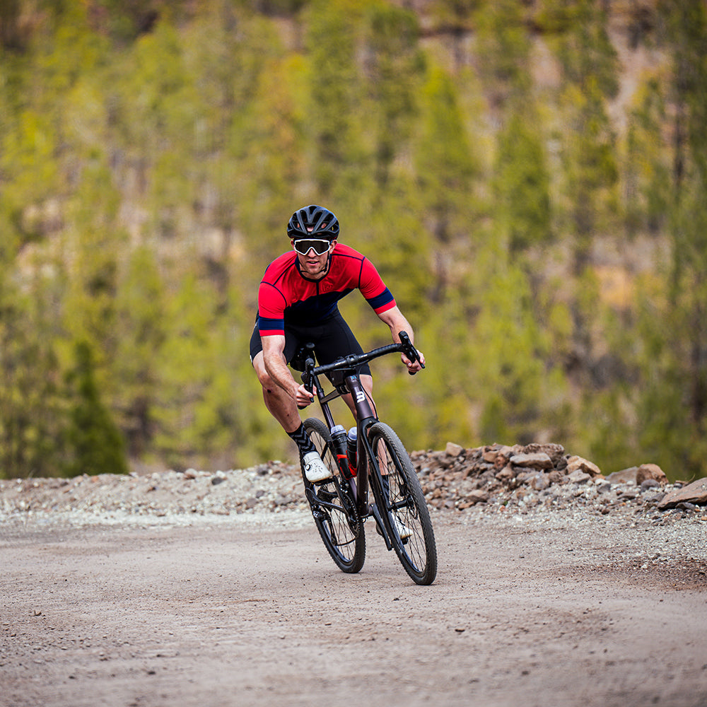 Mens Barbondale II Jersey (Navy/Red) (model: barnaby)
