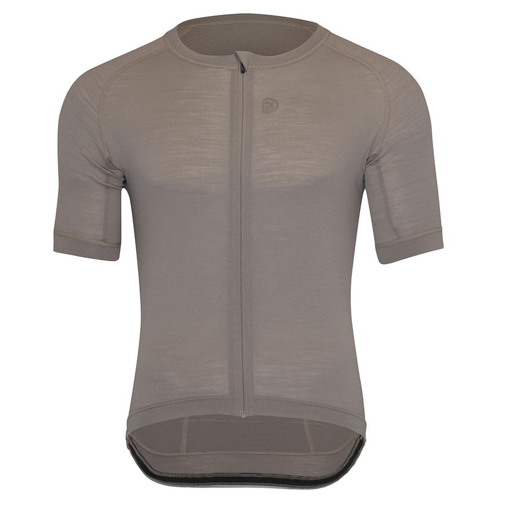 Mens Cranbrook SS Merino Blend Jersey (Vintage Grey) (studio)