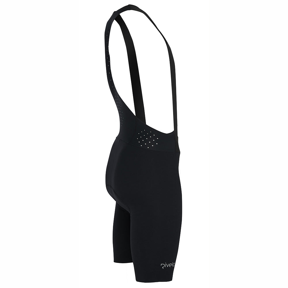 Mens Forcella Race Bib Shorts (Black/Black) (studio)