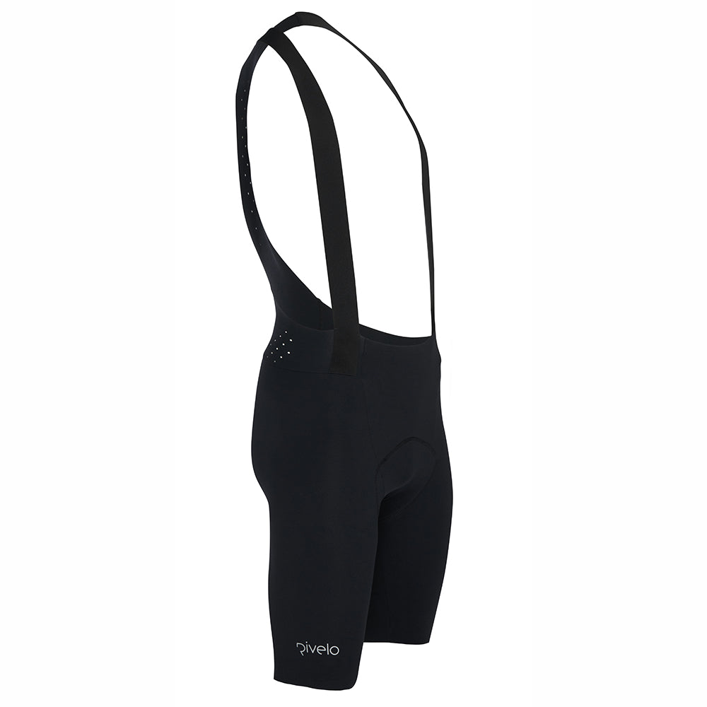 Mens Forcella Race Bib Shorts (Black/Black) (studio)