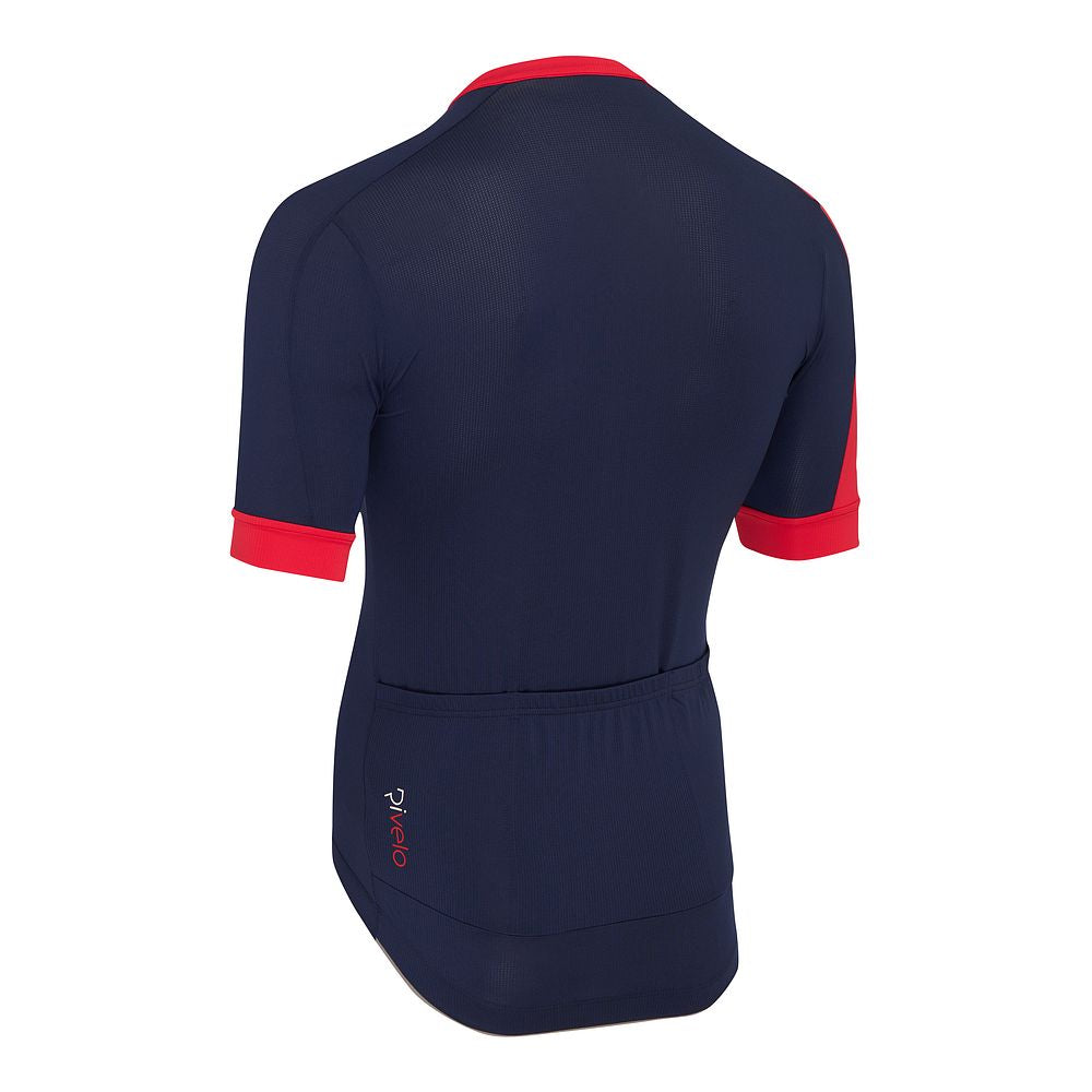 Mens Hartside II Jersey (Navy/Red) (studio)