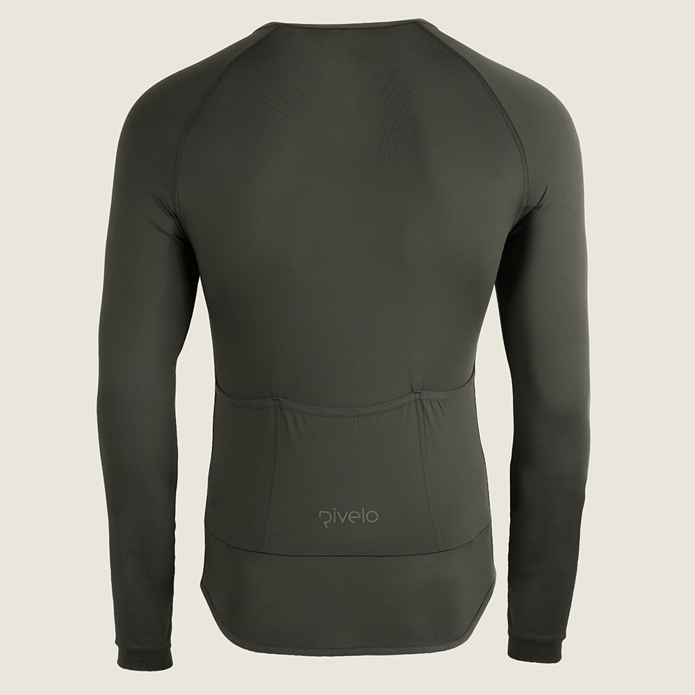 Mens Lowther Essential Lightweight LS Jersey (Deep Depths) (studio)