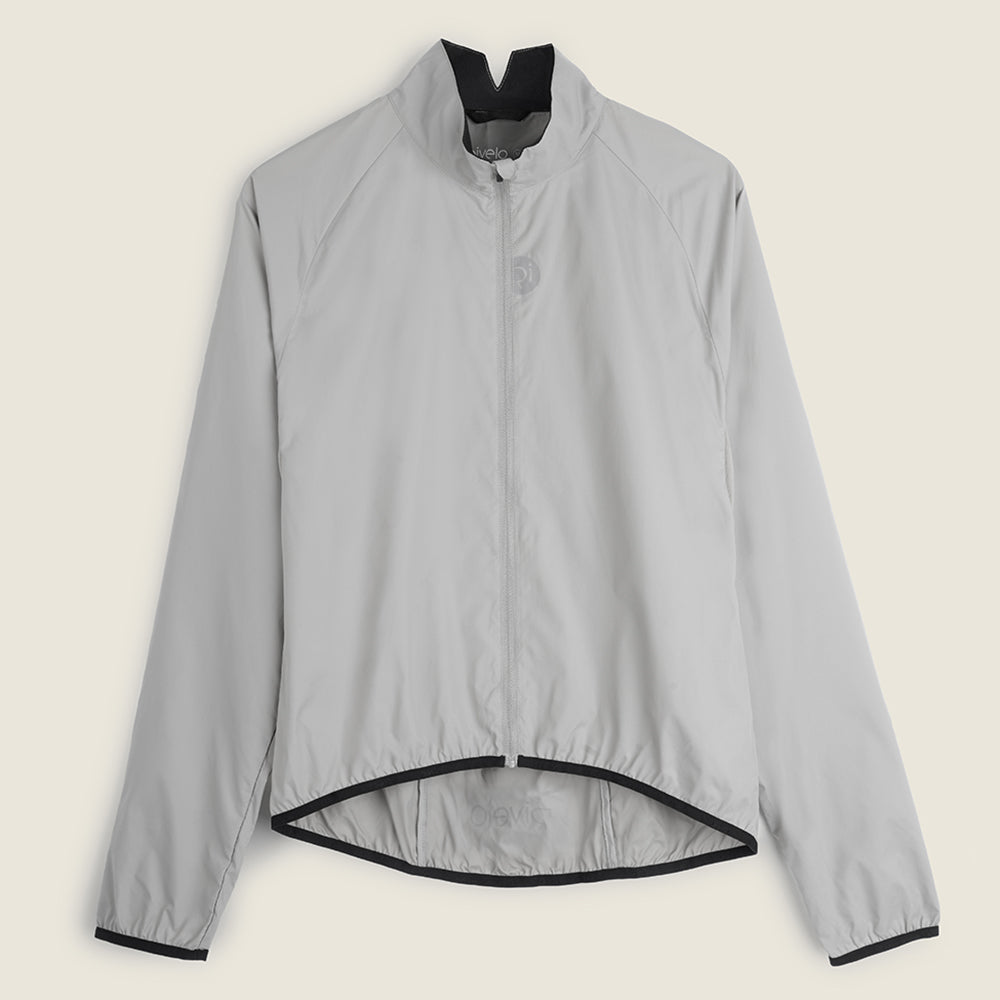 velobici グレー サイクルジャケット Mens Norwood II Packable Windproof Jacket (Vintage Grey)