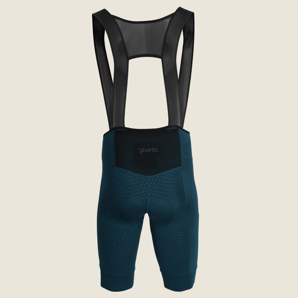Mens Raasay Essential Lightweight Bib Shorts (Deep Teal) (studio)