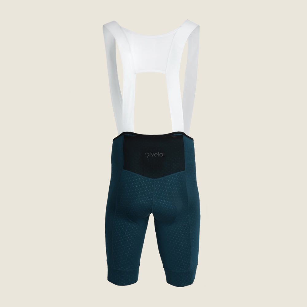 Mens Raasay Essential Lightweight Bib Shorts (Deep Teal) (studio)