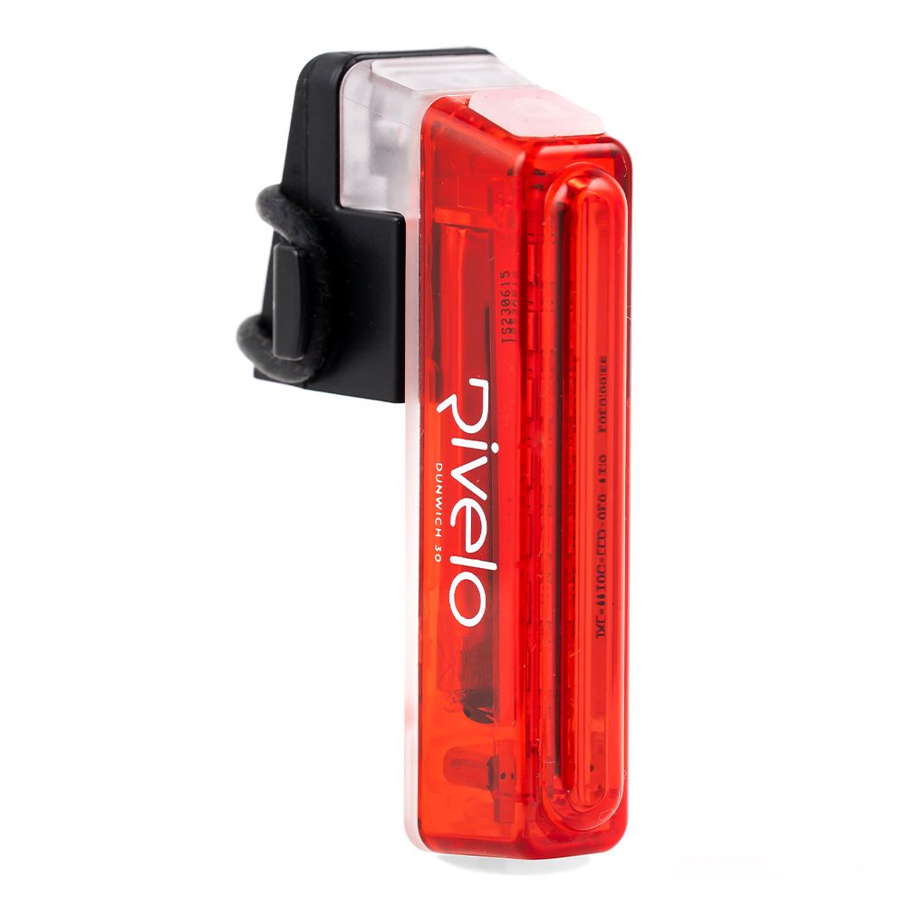 Rivelo Dunwich 30 Rear Bike Light (Black) (studio)
