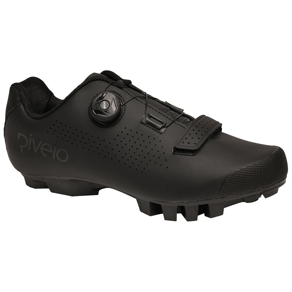 Rivelo Hadleigh Atop Dial Cycling Shoes (Black) (studio)