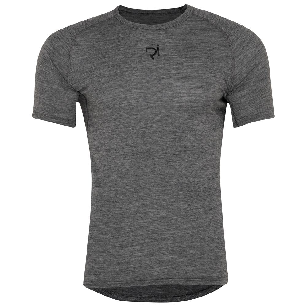 Rivelo Mens Burrington Merino Blend Base Layer (Charcoal) (studio)