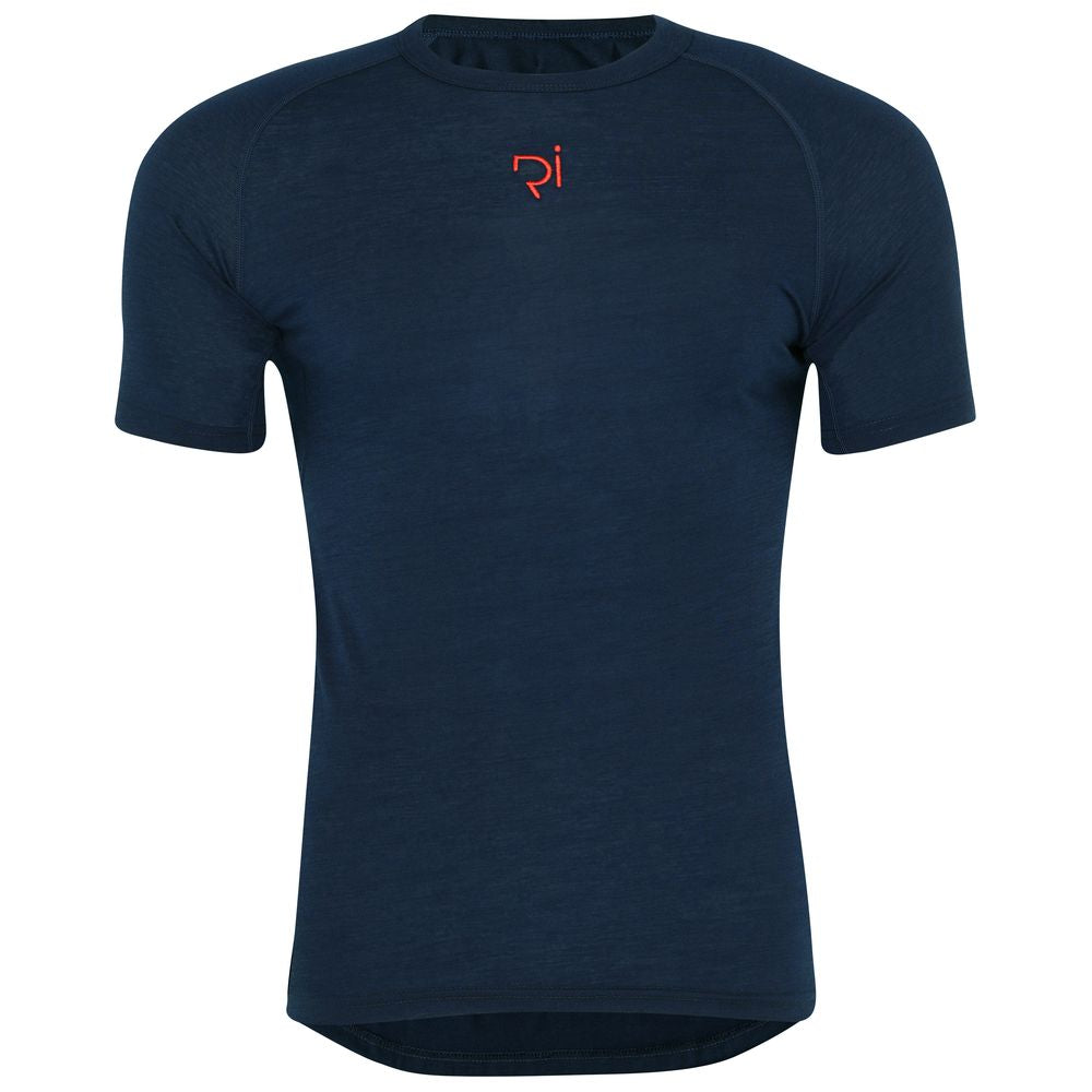 Rivelo Mens Burrington Merino Blend Base Layer (Navy) (studio)