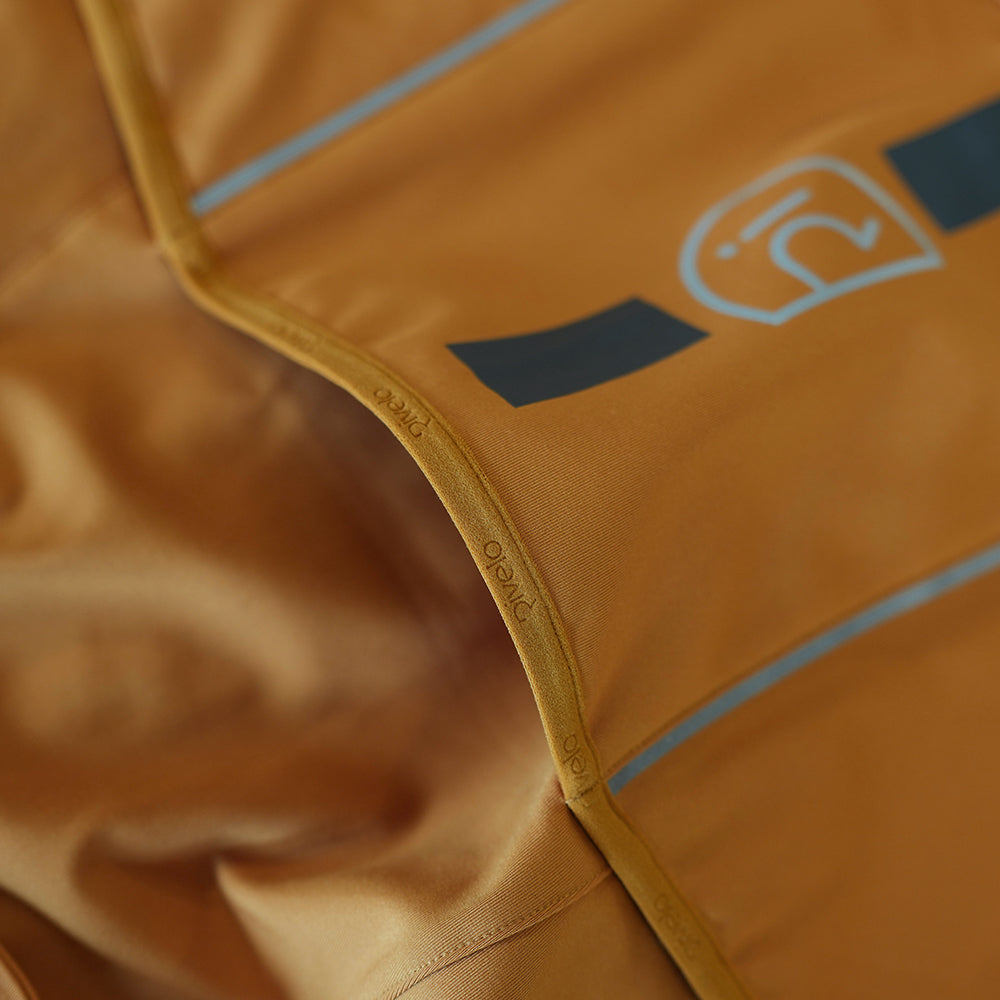 Rivelo Mens Eco Felcott Thermal Long Sleeve Jersey (Mustard)