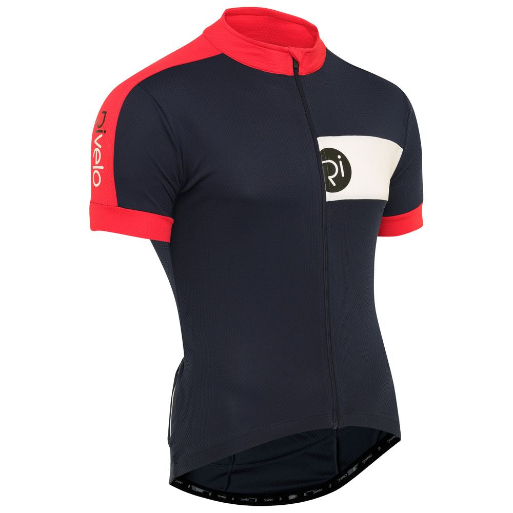 Rivelo Mens Hartside Jersey (Navy/Red) (studio)