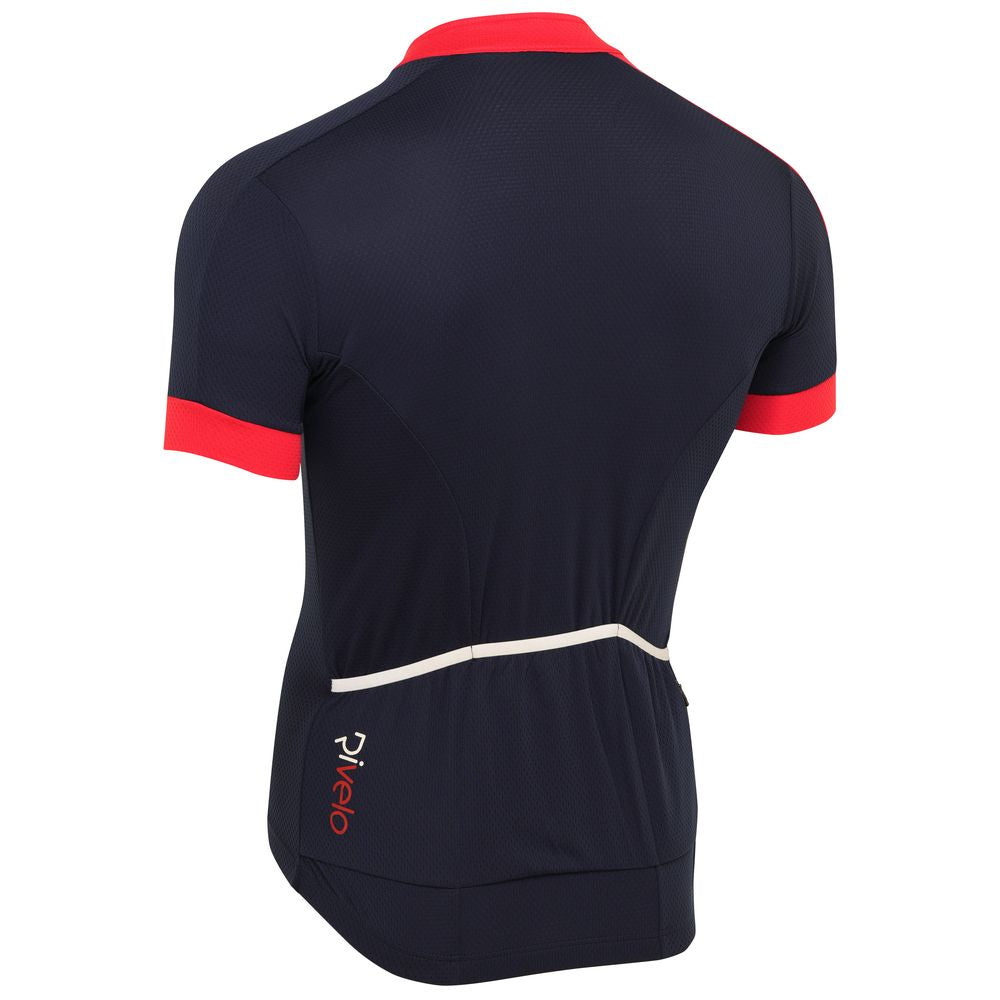 Rivelo Mens Hartside Jersey (Navy/Red) (studio)