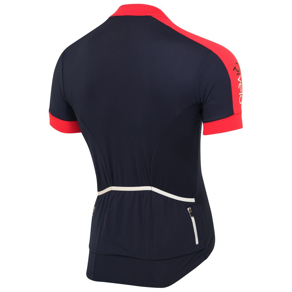 Rivelo Mens Hartside Jersey (Navy/Red) (studio)
