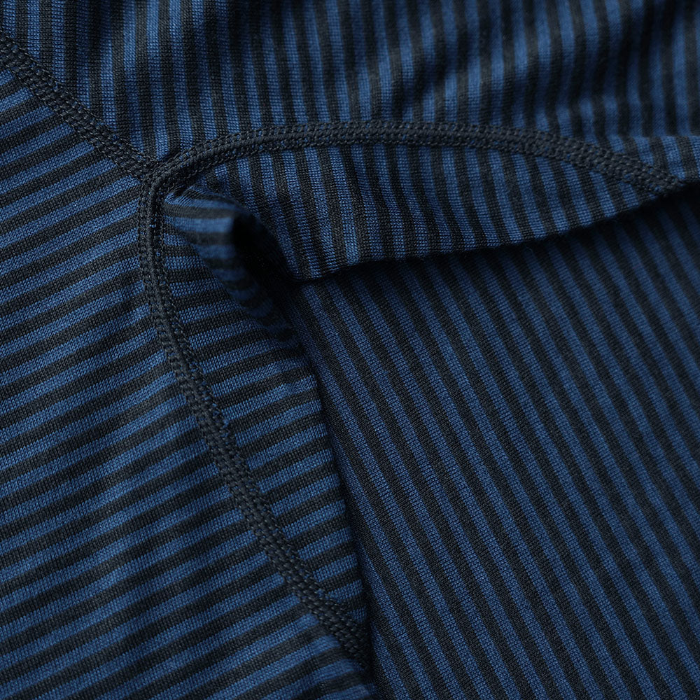 Rivelo Mens Hathersage Merino Blend Long Sleeve Base Layer (Navy/Black)