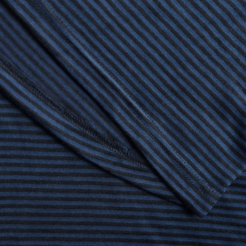 Rivelo Mens Hathersage Merino Blend Long Sleeve Base Layer (Navy/Black)