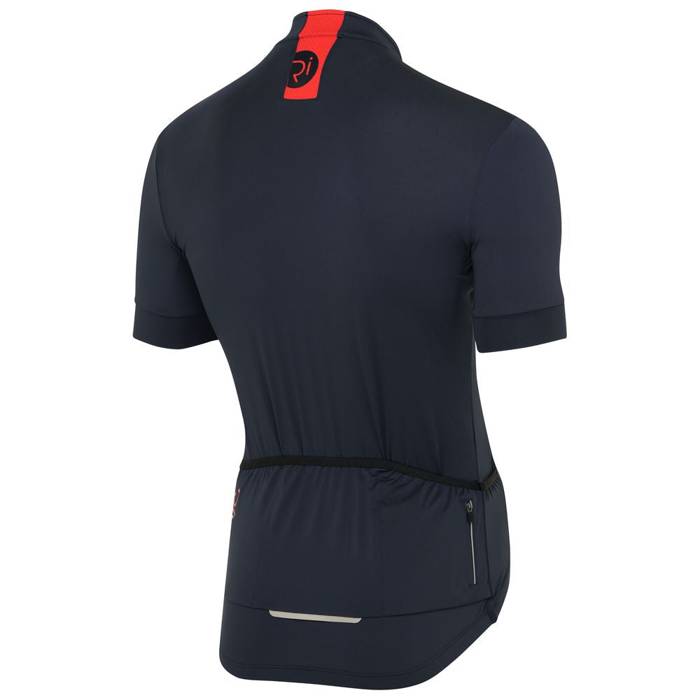 Rivelo Mens Newlands Jersey (Navy/Red) (studio)
