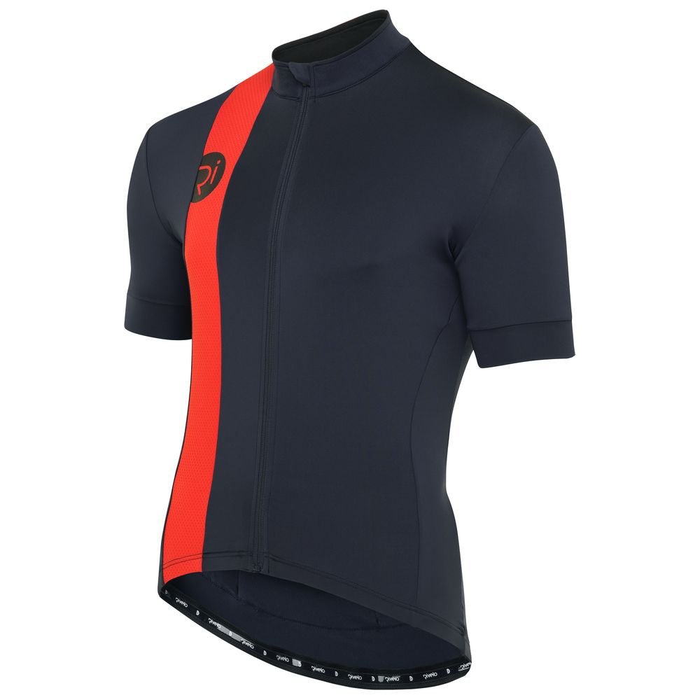 Rivelo Mens Newlands Jersey (Navy/Red) (studio)