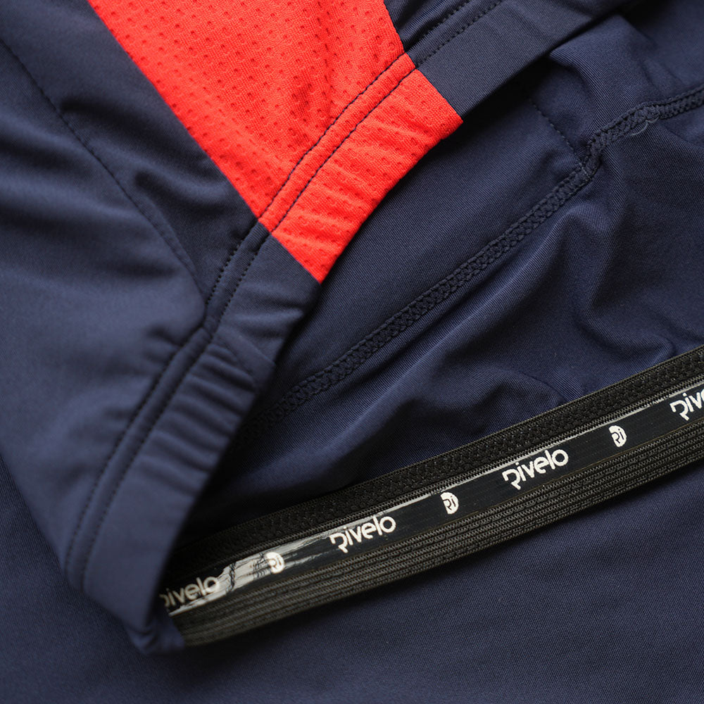 Rivelo Mens Newlands Jersey (Navy/Red)