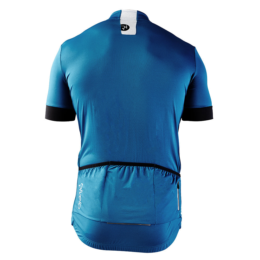 Rivelo Mens Newlands Jersey (Teal/White) (studio)