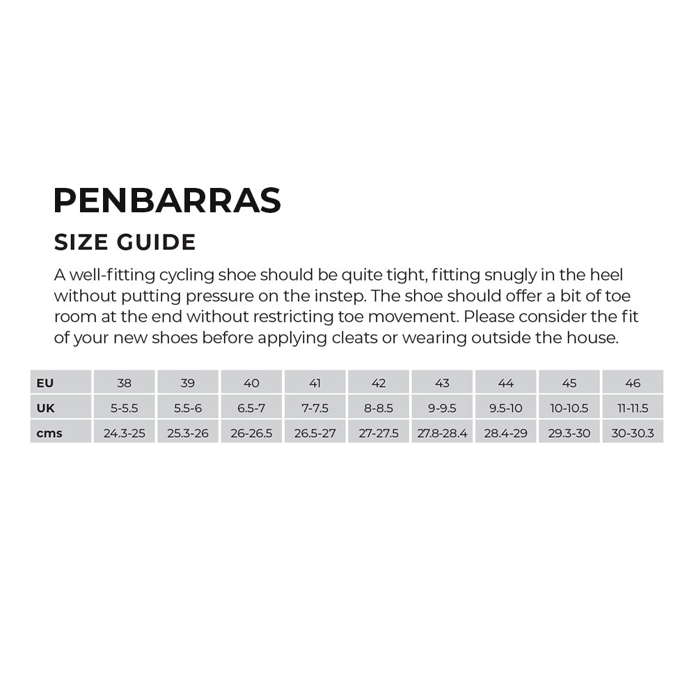 Rivelo Penbarras Cycling Shoes (Black) (studio)