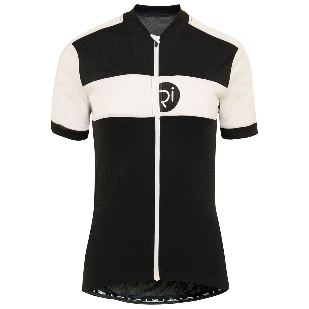 Rivelo Womens Rosedale Jersey (Black/White) (studio)