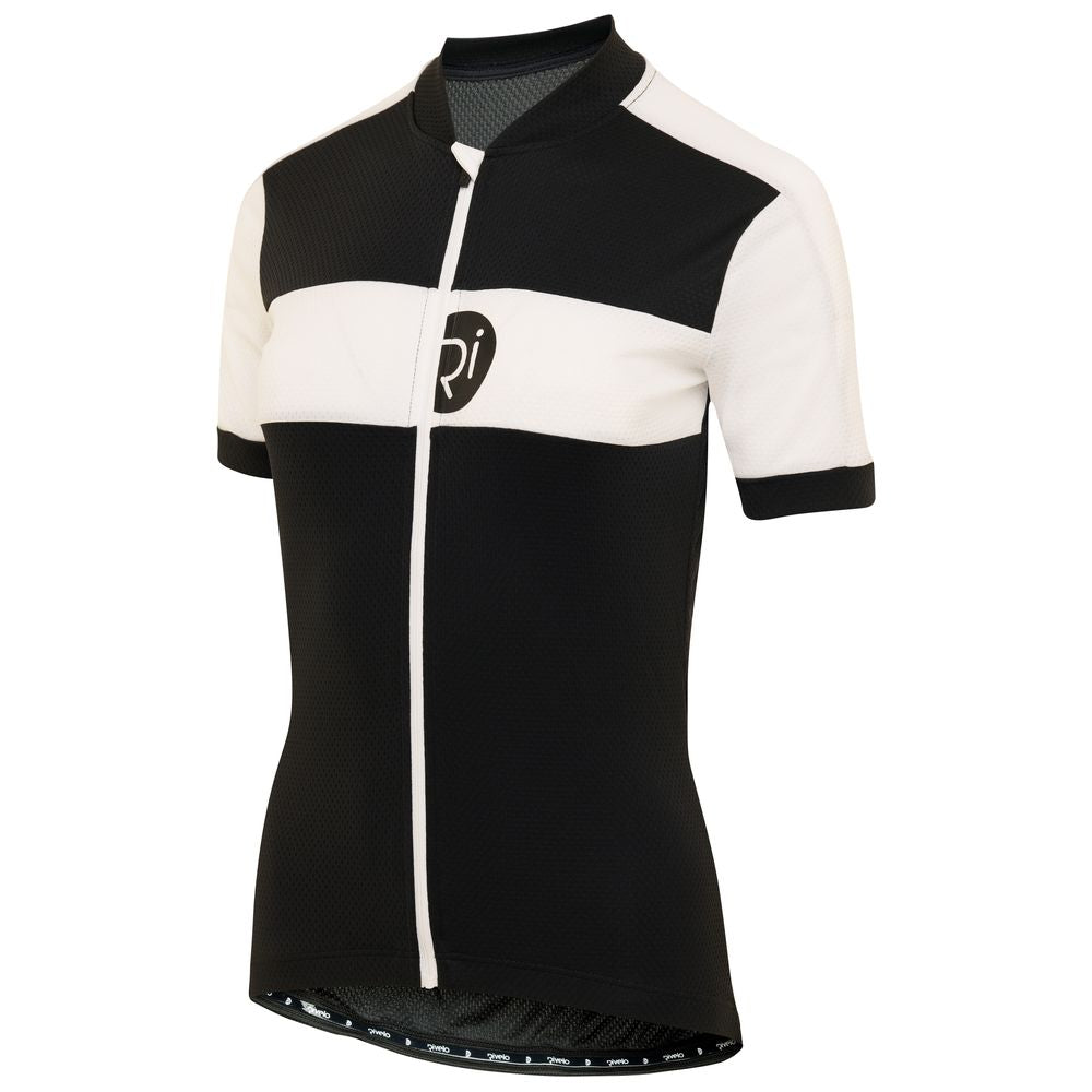 Rivelo Womens Rosedale Jersey (Black/White) (studio)