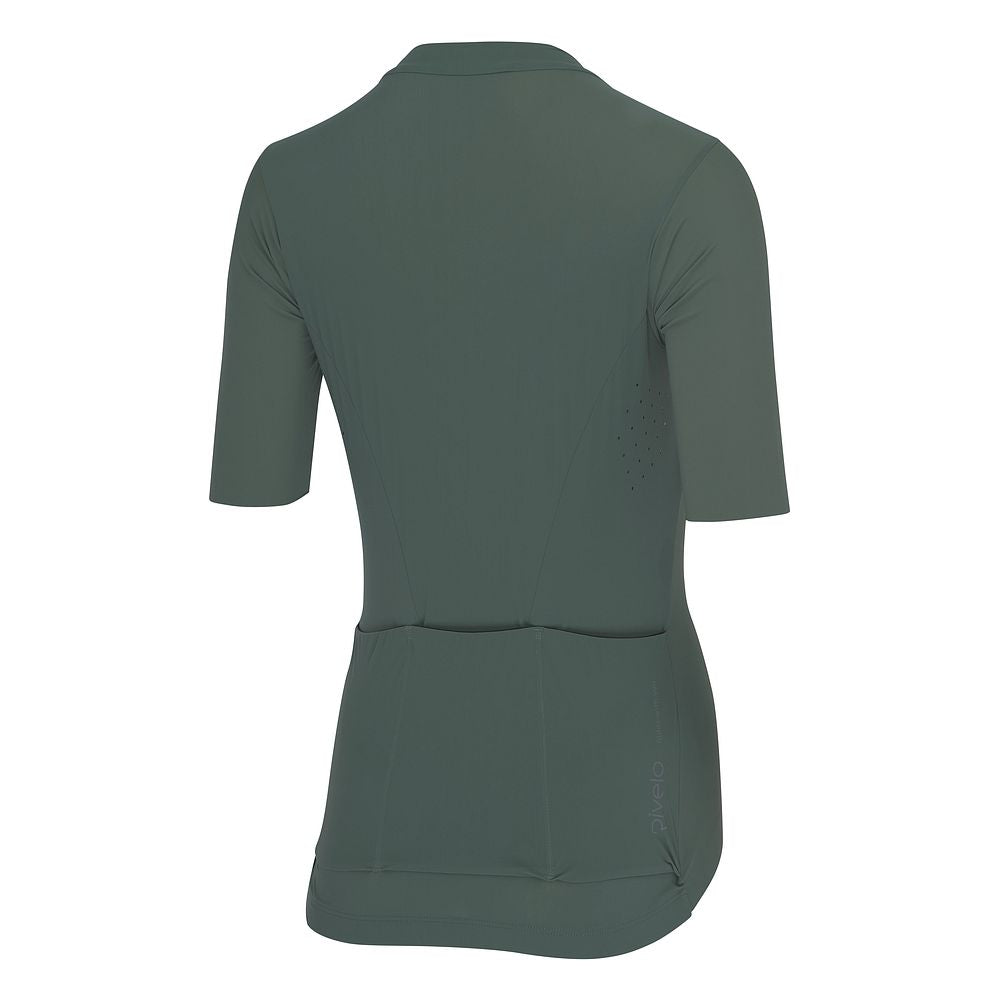 Womens Finestre Race Jersey (Sage) (studio)