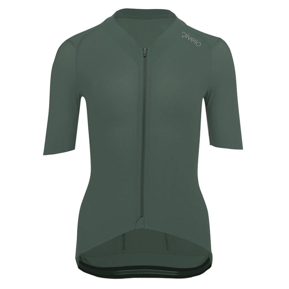 Womens Finestre Race Jersey (Sage) (studio)