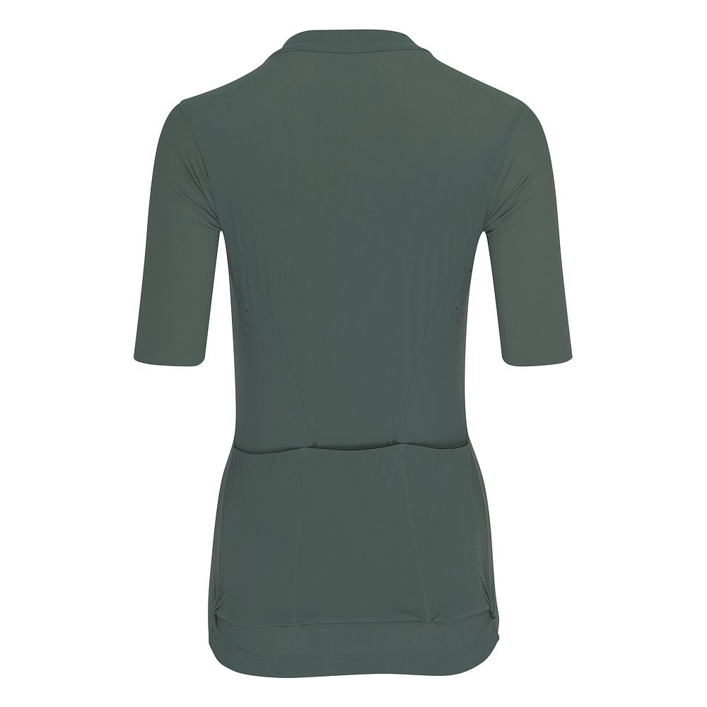 Womens Finestre Race Jersey (Sage) (studio)