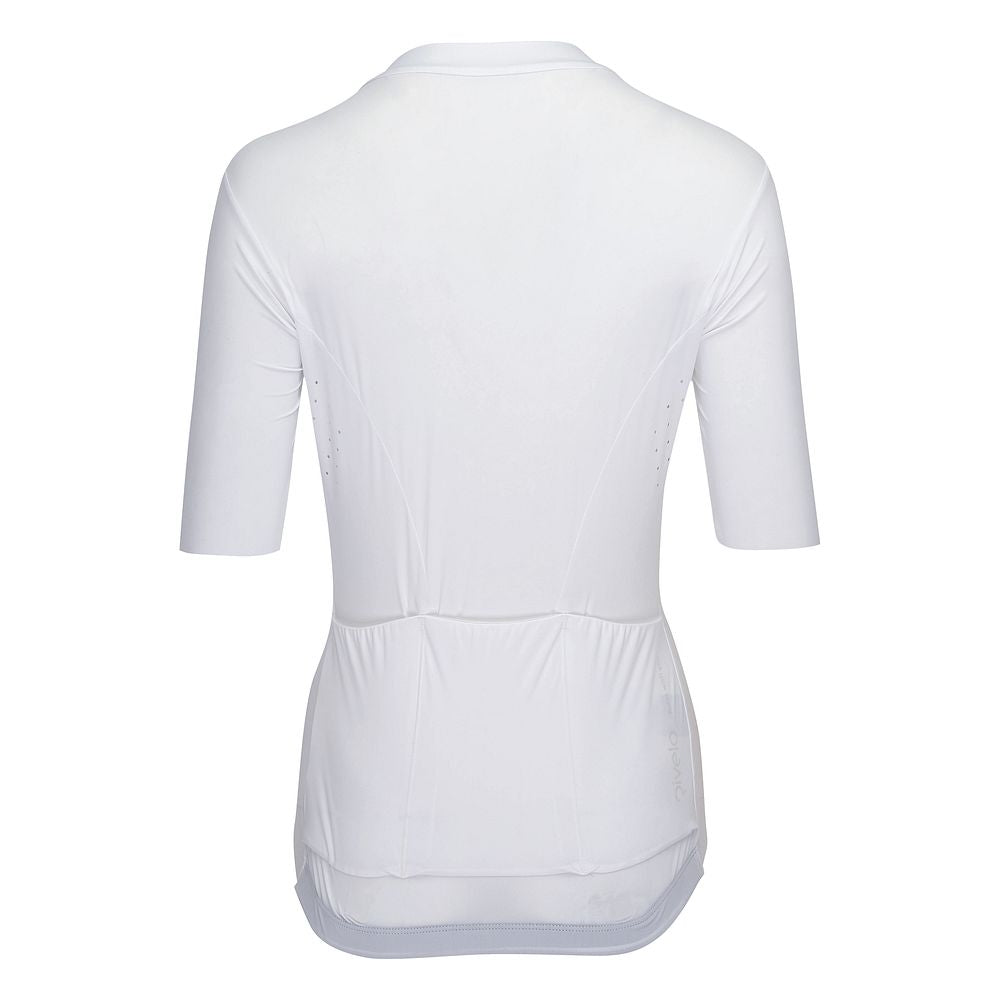 Womens Finestre Race Jersey (White) (studio)