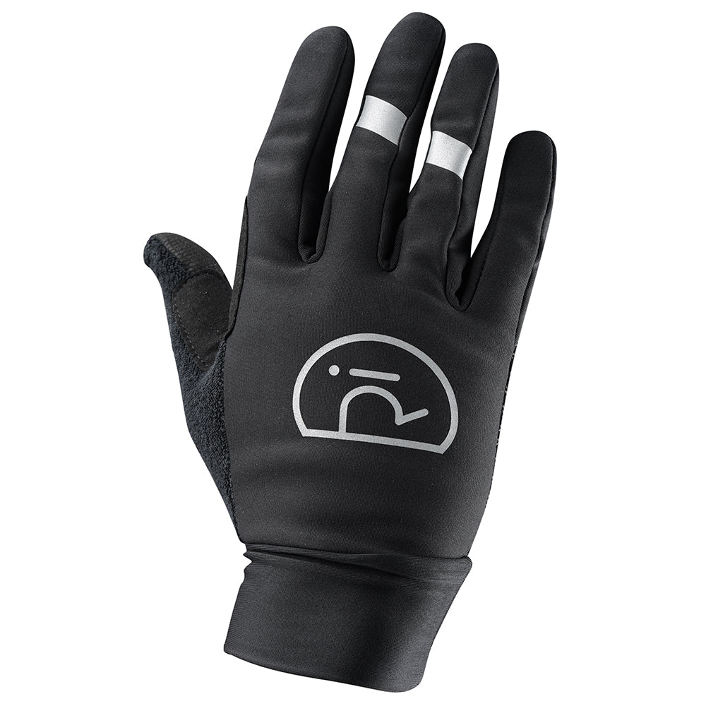 Rivelo Ashurst Softshell Gloves (Black/Reflective) (studio)