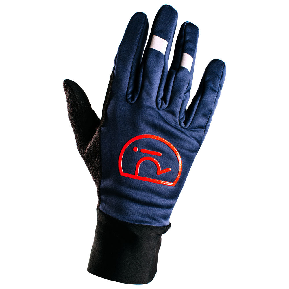 Rivelo Ashurst Softshell Gloves (Navy/Red) (studio)