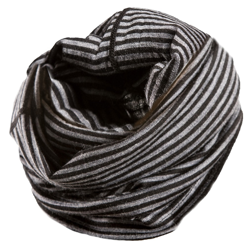 Rivelo Brockham Merino Blend Neck Warmer (Black/Charcoal) (studio)