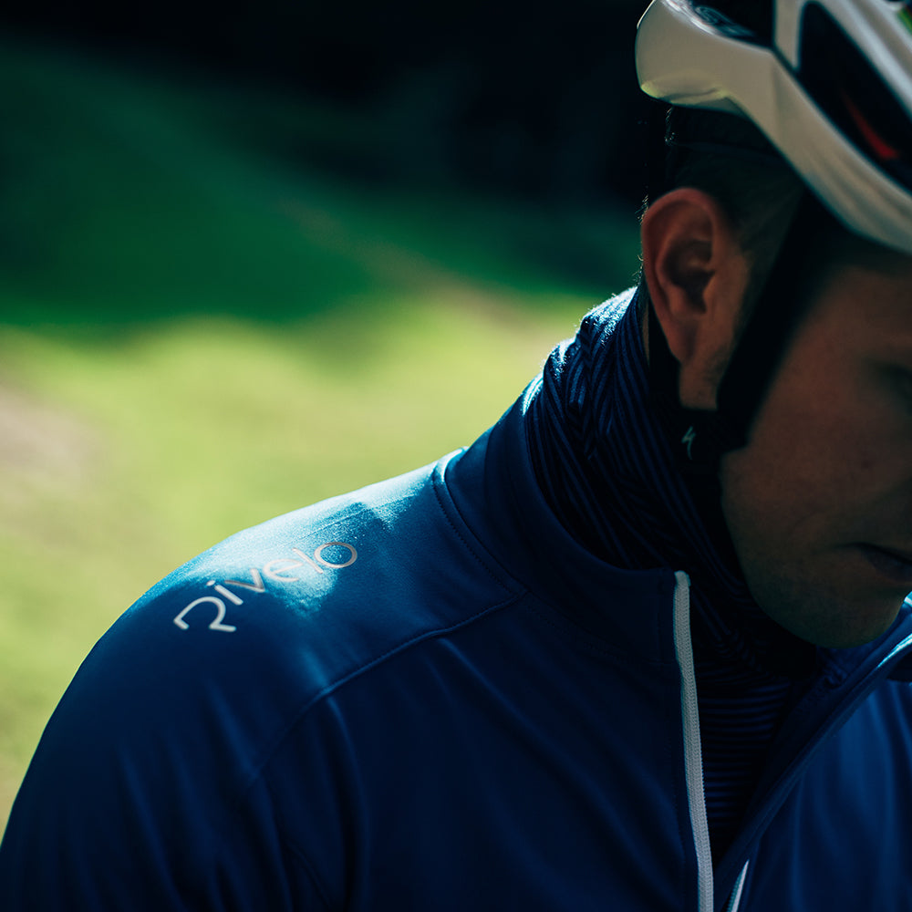 Rivelo Brockham Merino Blend Neck Warmer (Teal/Navy)