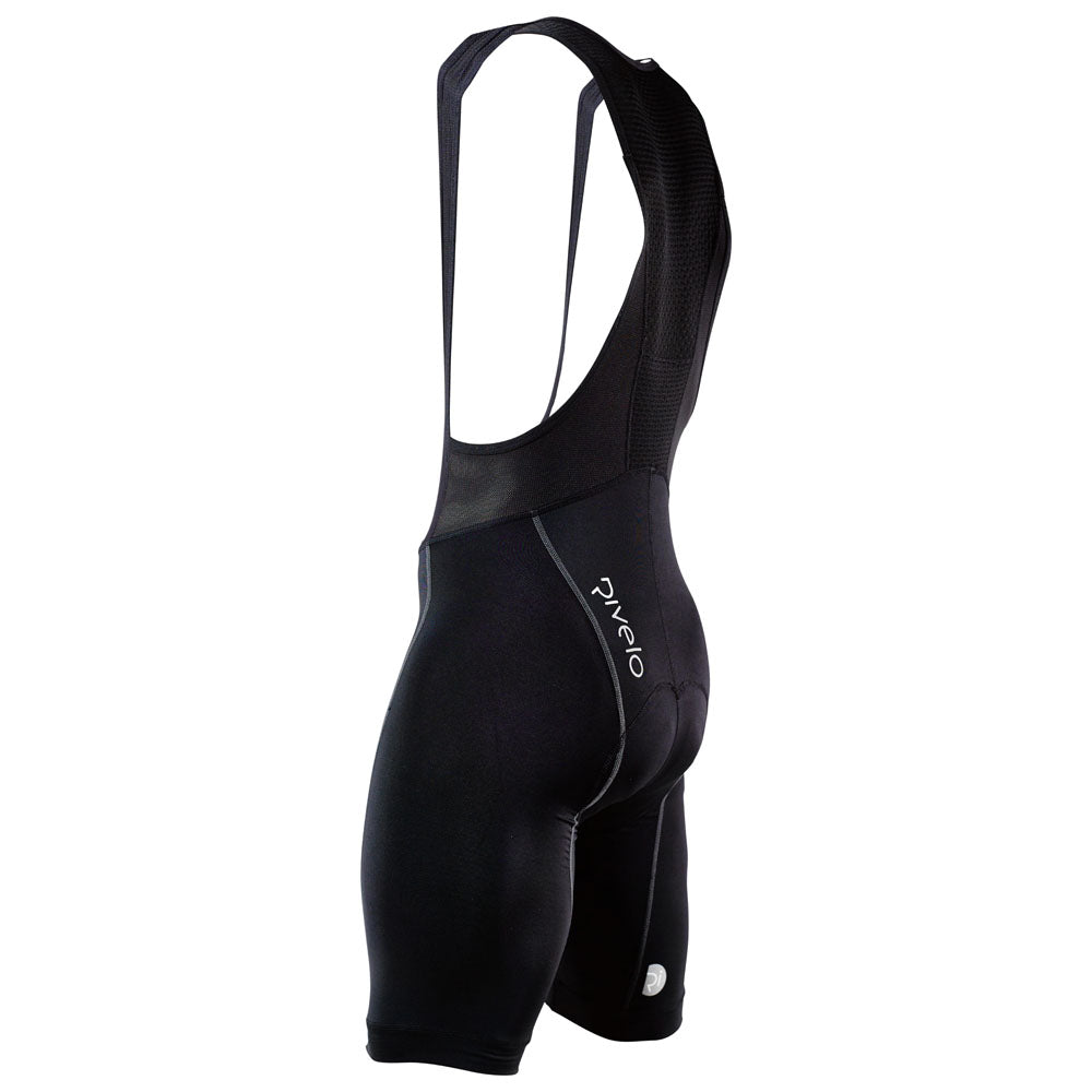 Rivelo Mens Beaumont Bib Shorts (Black) (studio)