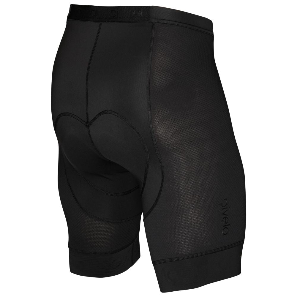 Rivelo Mens Bowderdale Liner/Turbo Shorts (Black) (studio)