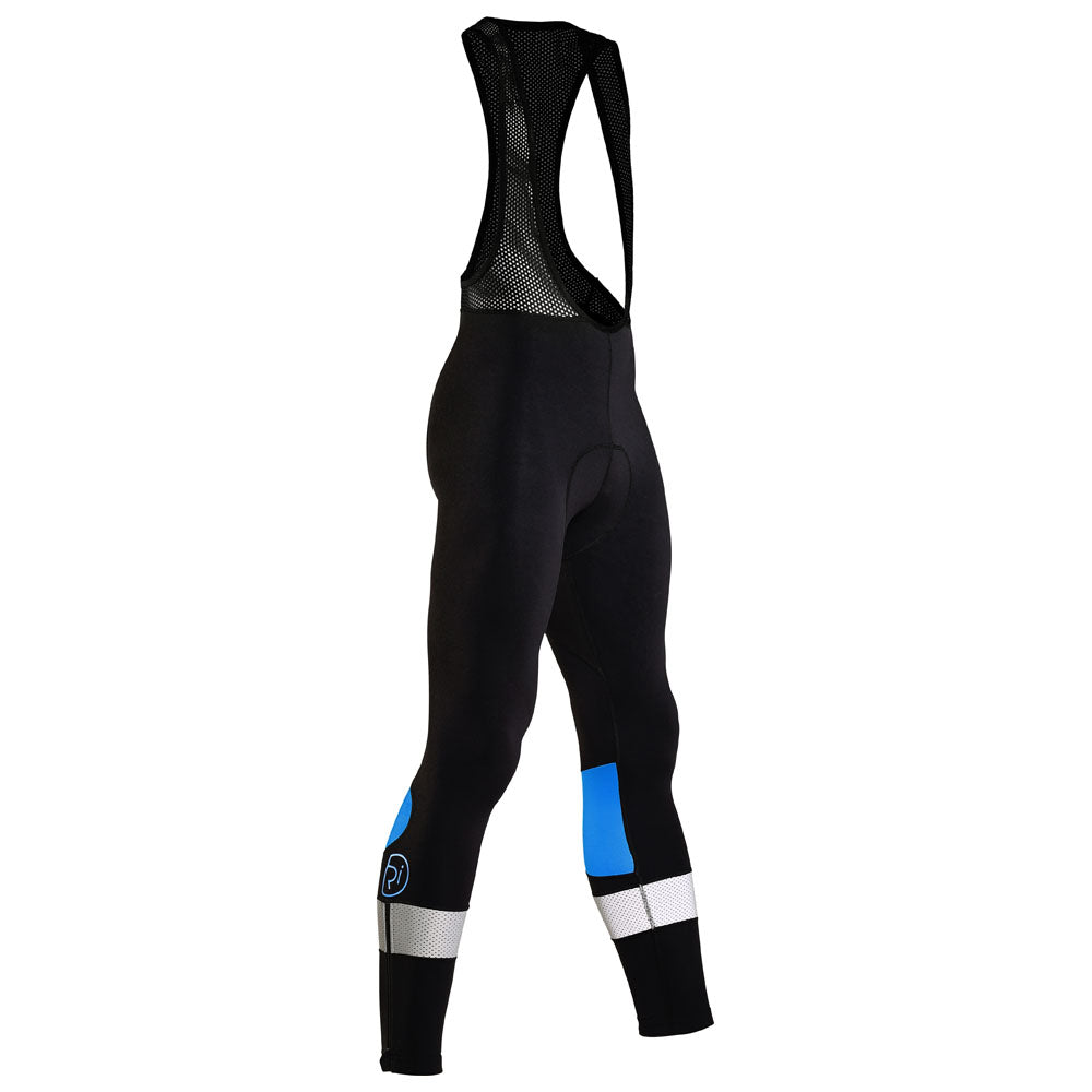 Rivelo Mens Camberwell Bib Tights (Black/Cobalt) (studio)