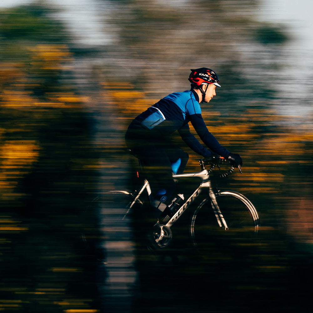 Rivelo Mens Camberwell Bib Tights (Black/Cobalt)