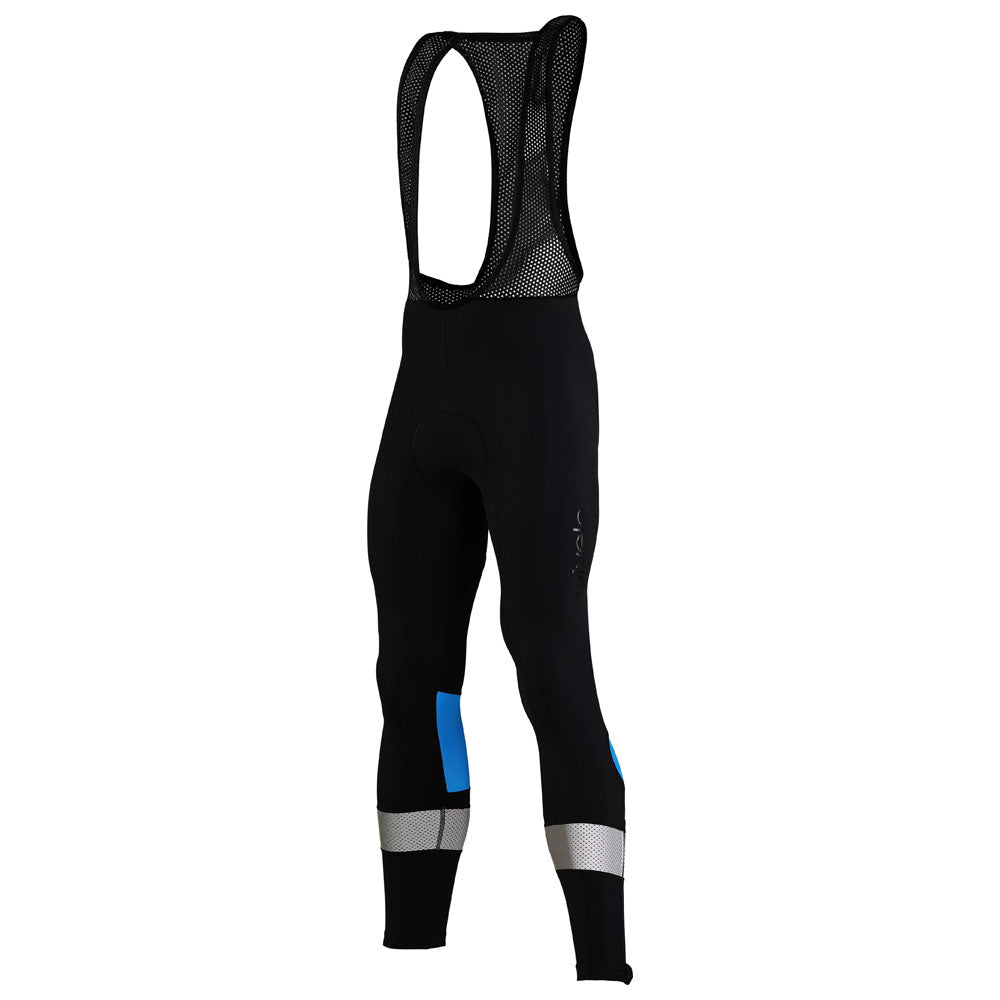 Rivelo Mens Camberwell Bib Tights (Black/Cobalt) (studio)