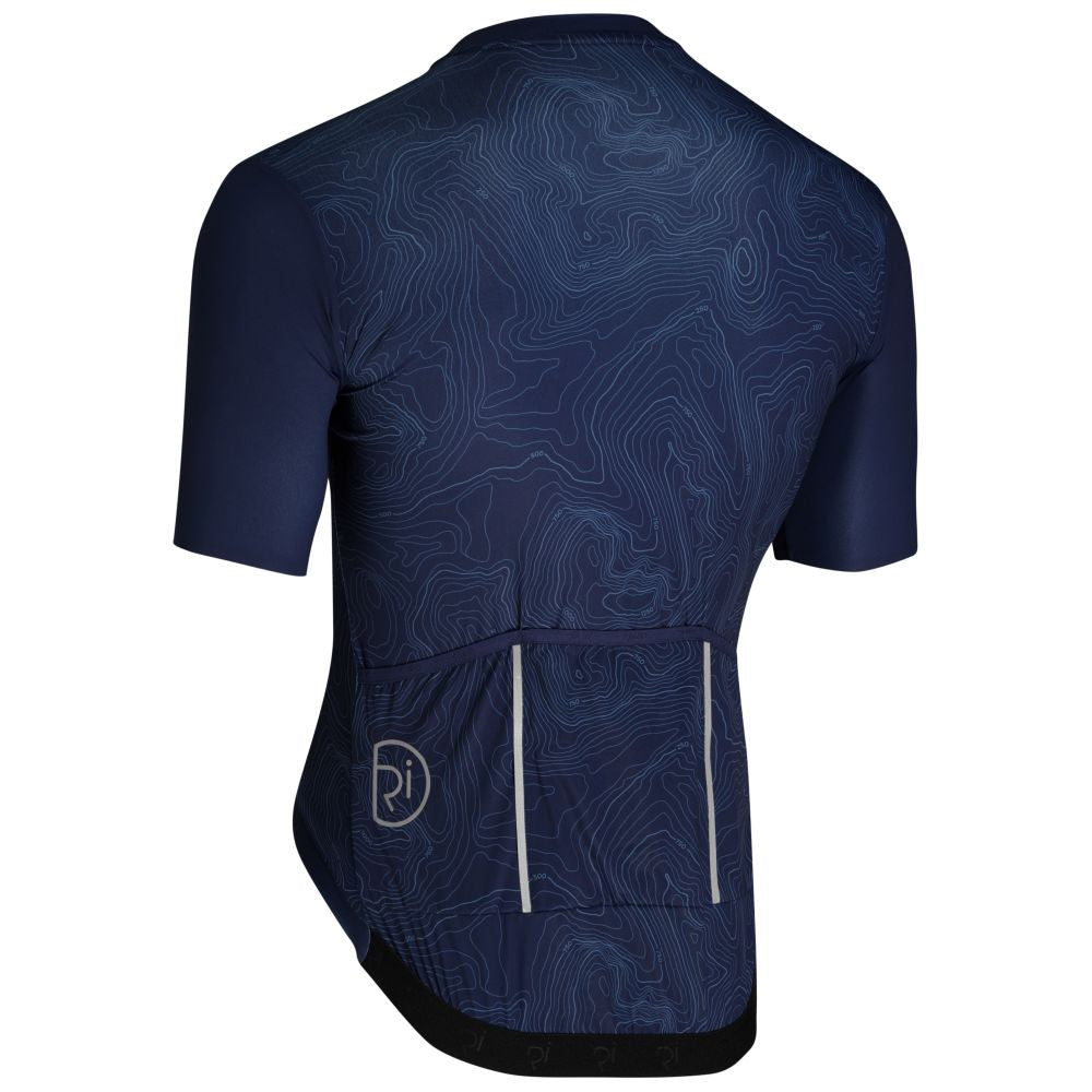 Rivelo Mens Contour Jersey (Navy) (studio)