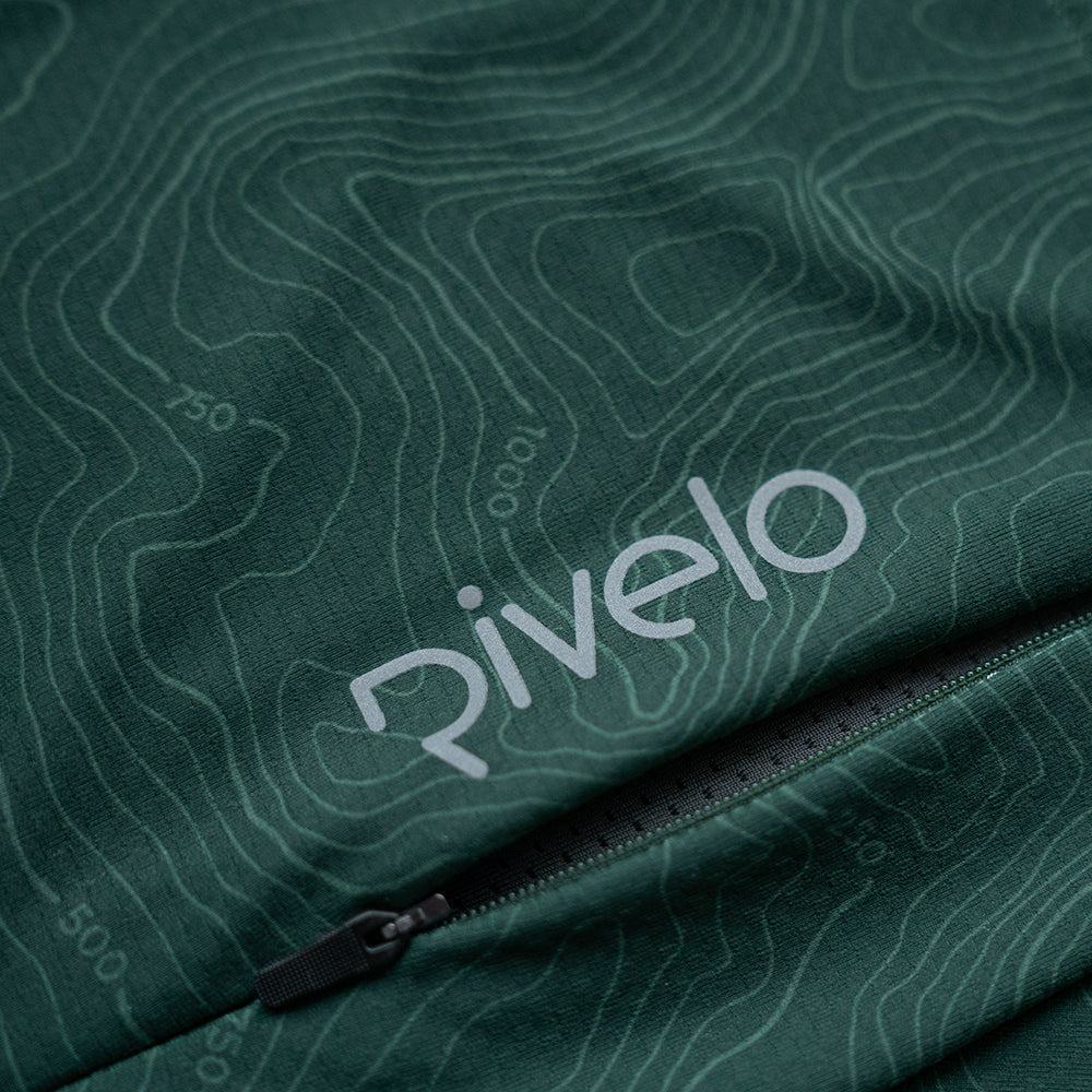 Rivelo Mens Contour Long Sleeve MTB Jersey (Woodland)