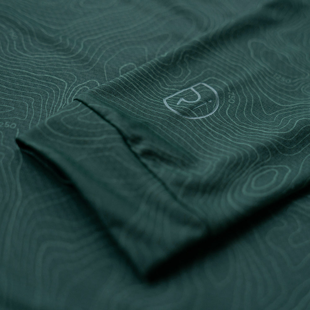 Rivelo Mens Contour Long Sleeve MTB Jersey (Woodland)