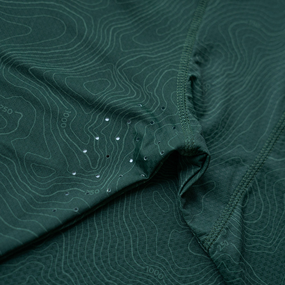 Rivelo Mens Contour Long Sleeve MTB Jersey (Woodland)