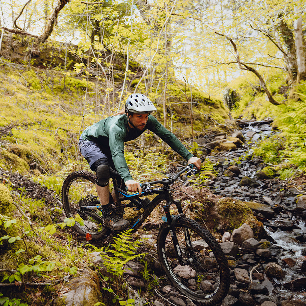 Rivelo Mens Contour Long Sleeve MTB Jersey (Woodland)