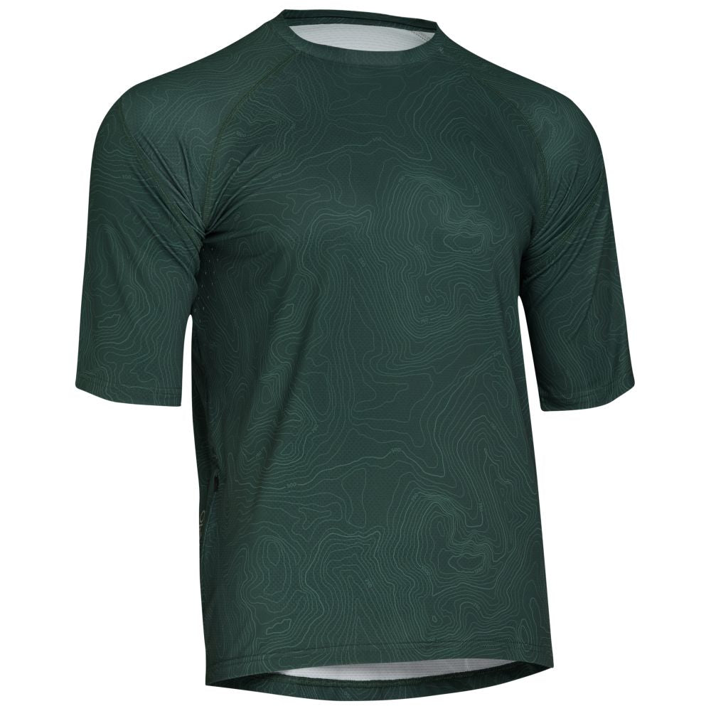 Rivelo Mens Contour MTB Jersey (Woodland) (studio)