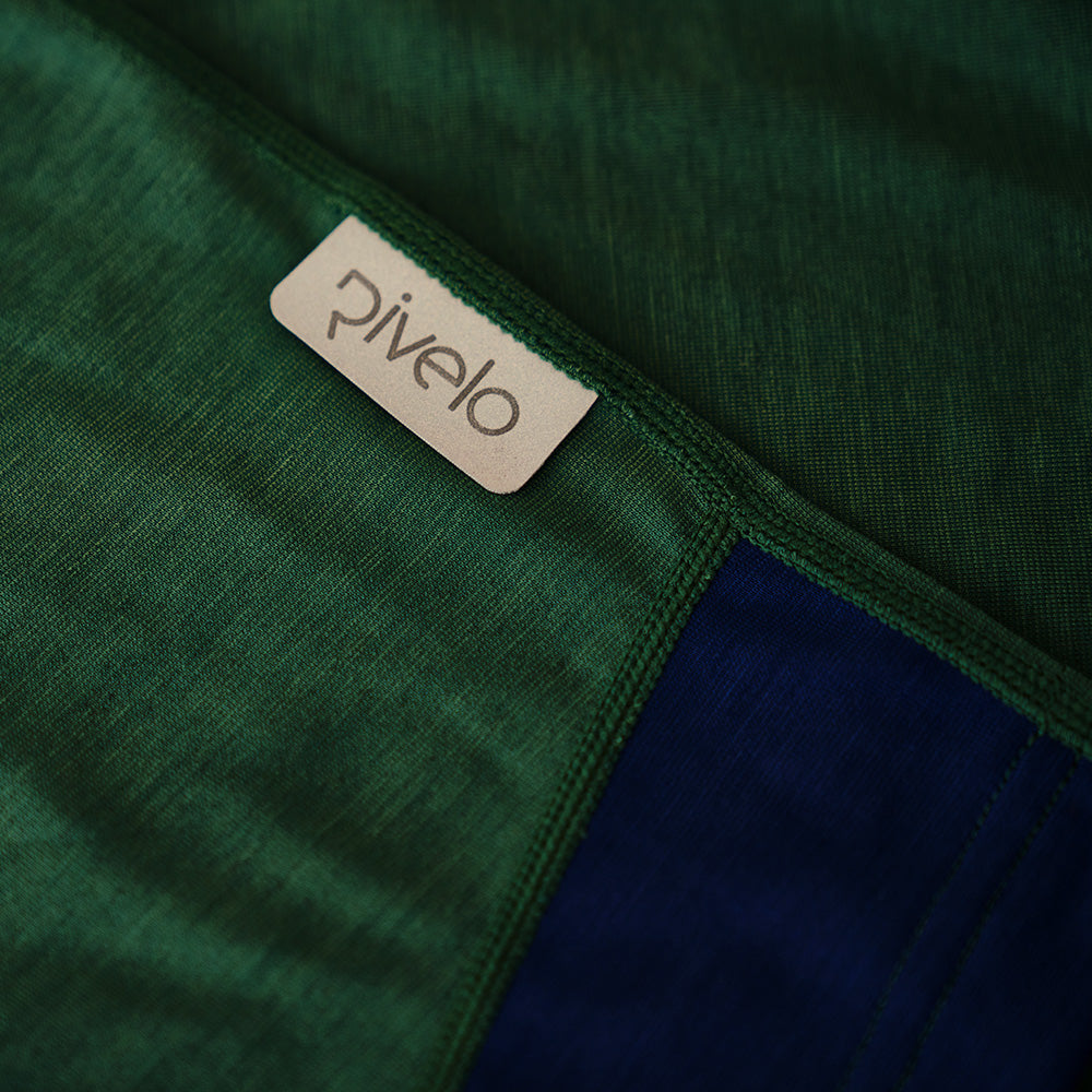 Rivelo Mens Cresswell Merino Blend Tee (Racing Green)