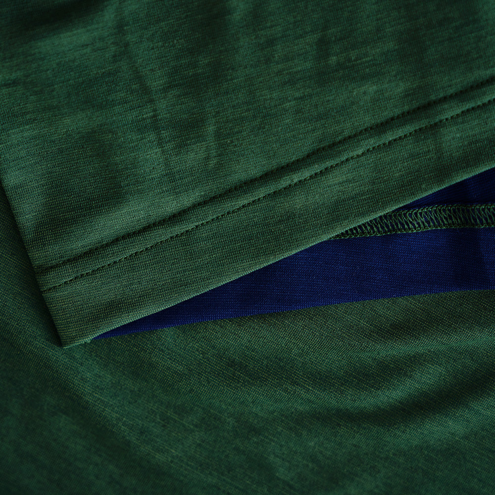 Rivelo Mens Cresswell Merino Blend Tee (Racing Green)