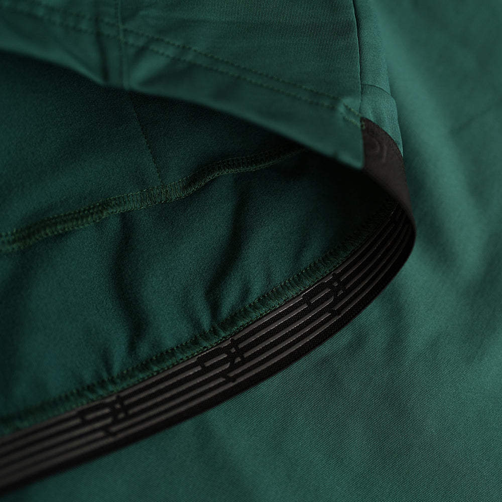 Rivelo Mens Eco Felcott Thermal Long Sleeve Jersey (Racing Green/Navy)