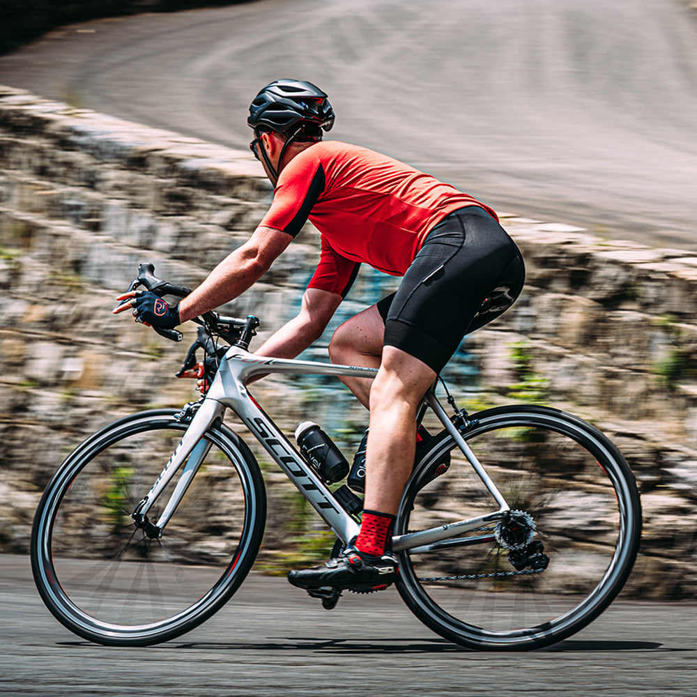 Rivelo Mens Fuente Climbers Jersey (Red/Navy)